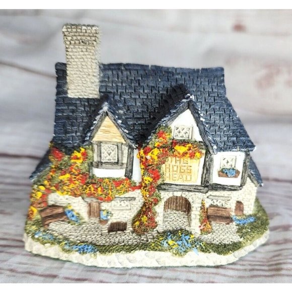 Vintage David Winter Hog Head Beer House 1985 Hand Made Hand Painted Figurine - Picture 1 of 16